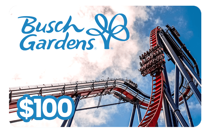 Busch Gardens Gift Card