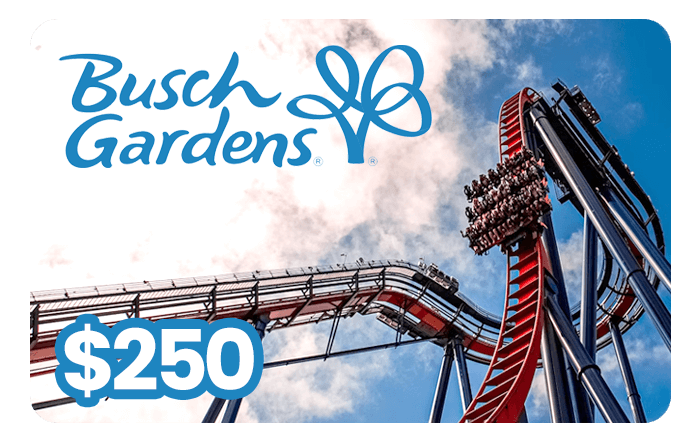Busch Gardens Gift Card