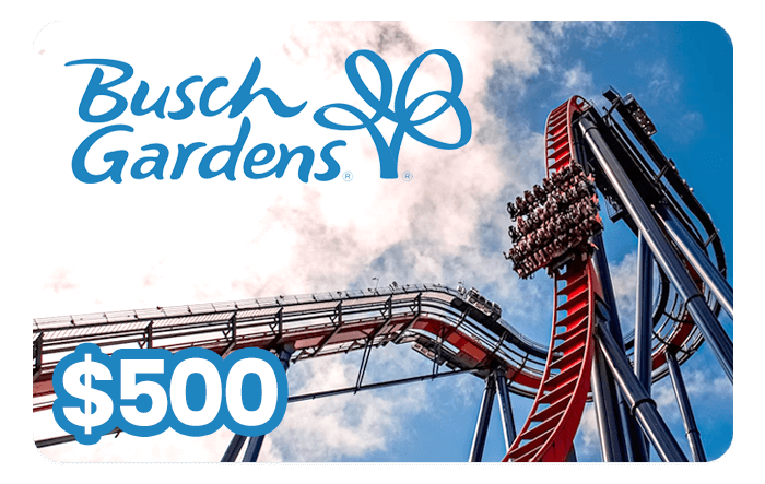 Busch Gardens Gift Card