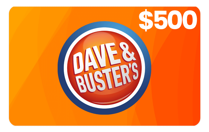 Dave and Busters Gift Card