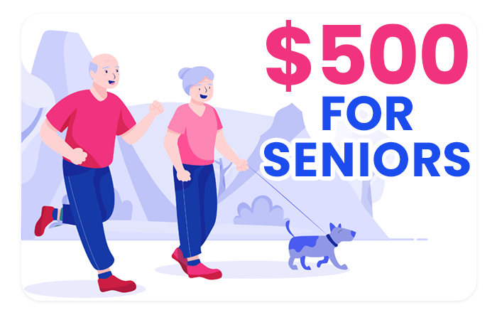 Cash for seniors