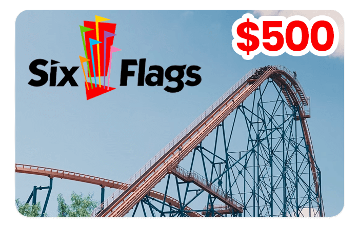 Six Flags Gift Card