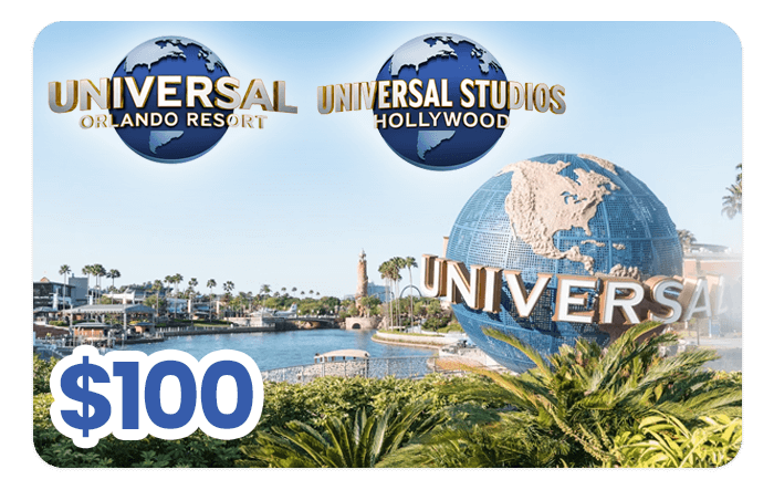 Universal Studios Gift Card