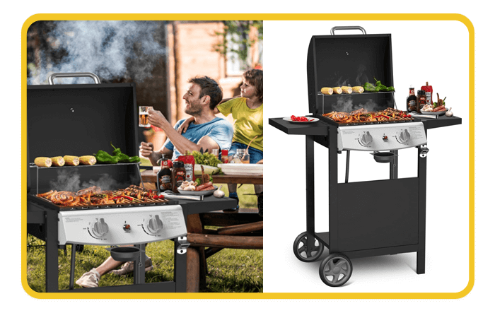Burner Propane Gas Grill