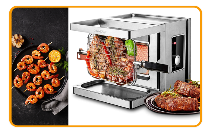 Outdoor portable gas grill