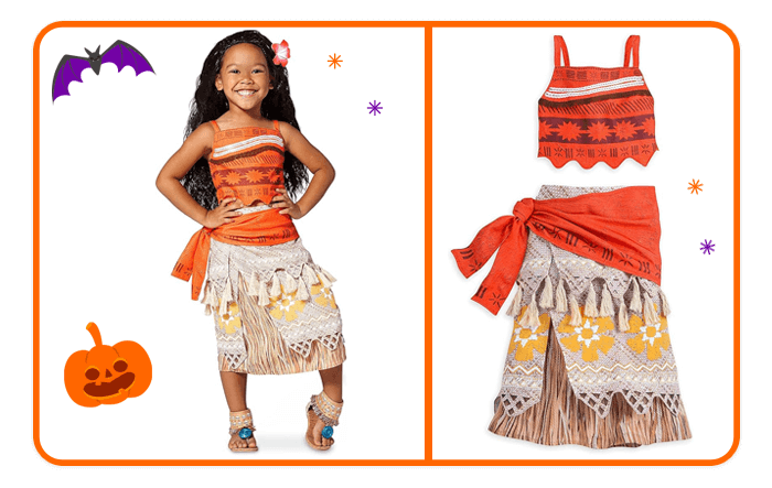 Moana Girls Halloween Costume