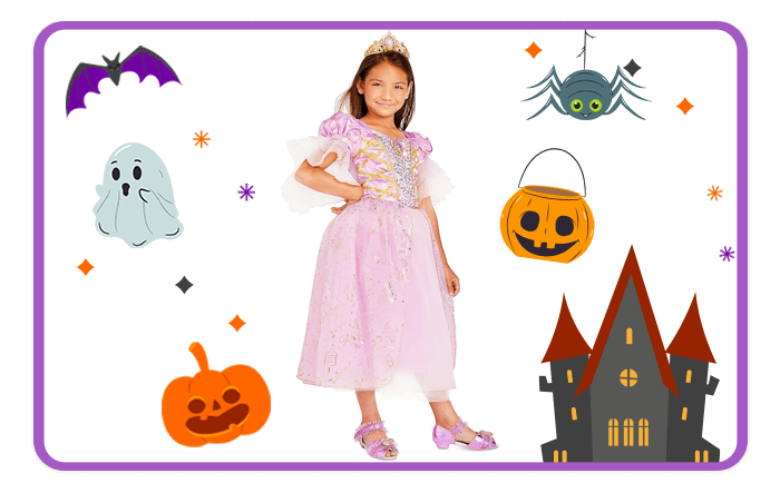 Rapunzel Tangled Girls Halloween Costume