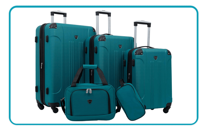 Travelers Club Luggage Set
