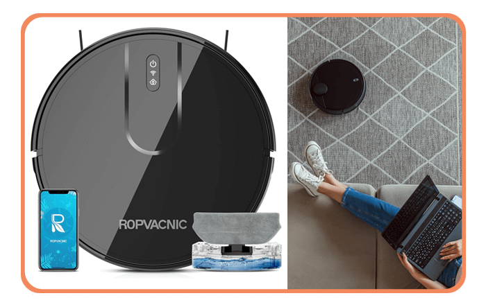 ROPVACNIC Robot Vacuum Cleaner