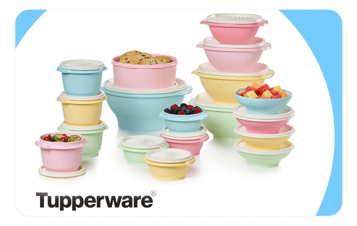Tupperware 36 Piece Food Containers